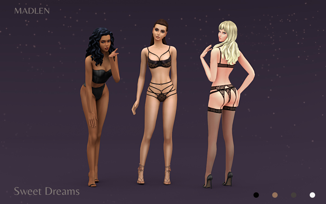 Скриншот мода Нижнее белье Sweet Dreams Lingerie Colection